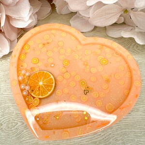 Orange Shaker Coaster/Tray