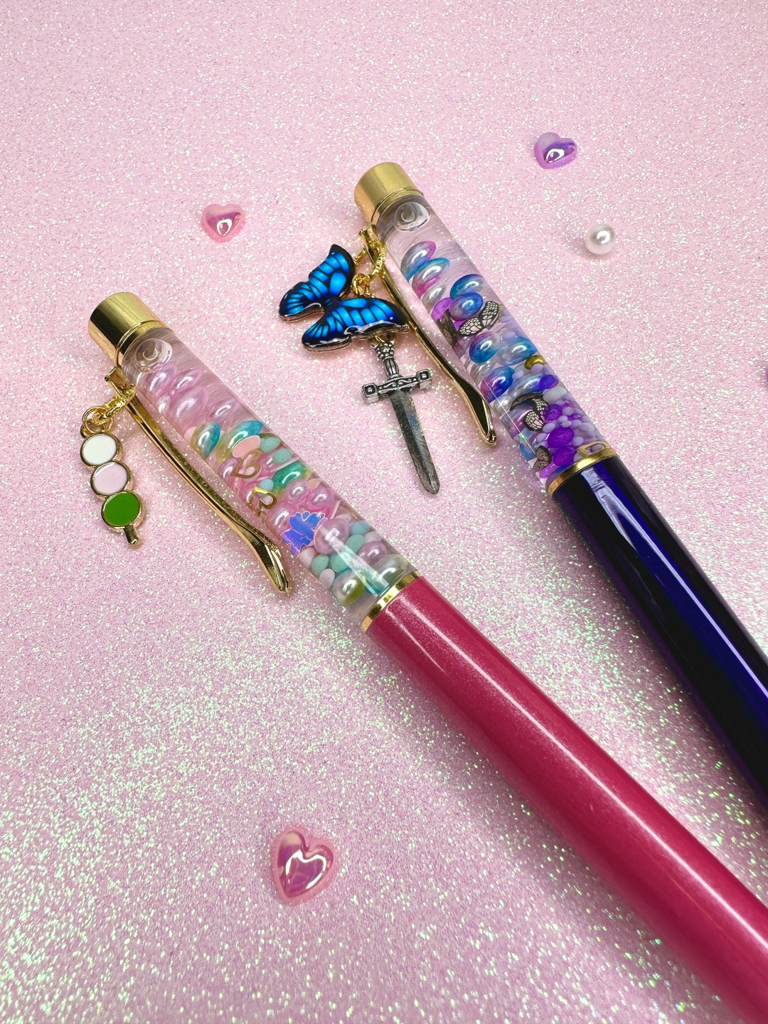 Anime Inspired Floating Pens Customized Anime Pens Anime Float Pens ...