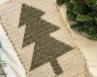 Crochet Pattern | Christmas Tree | Wall Hanging