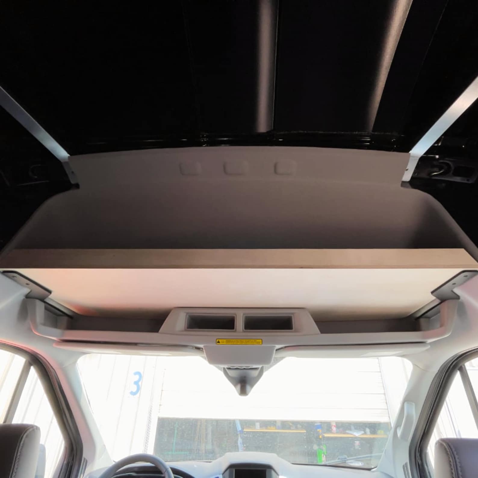 Ford Transit Headliner Shelves DIY Kits for Camper Vans Etsy