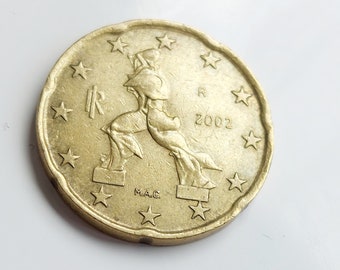 Pièce rare 20 centimes 2002