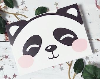 Panda Postcard | Tiny Teriyaki