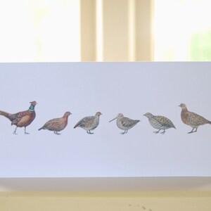 Gamebird Greeting Card