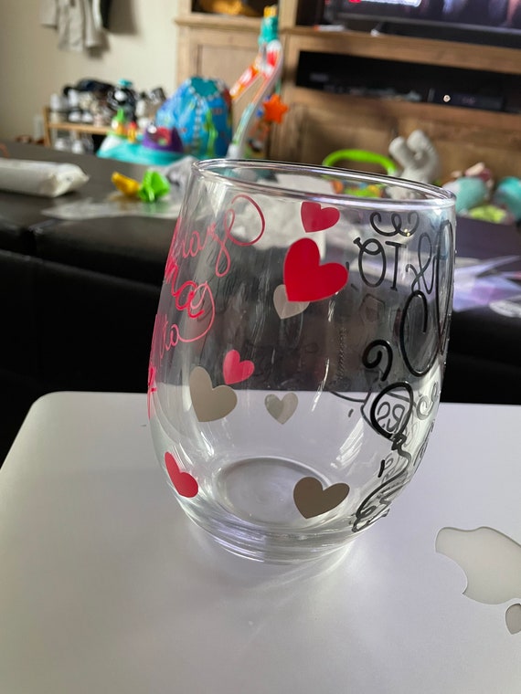 Personalized Wine Glasses Etsy