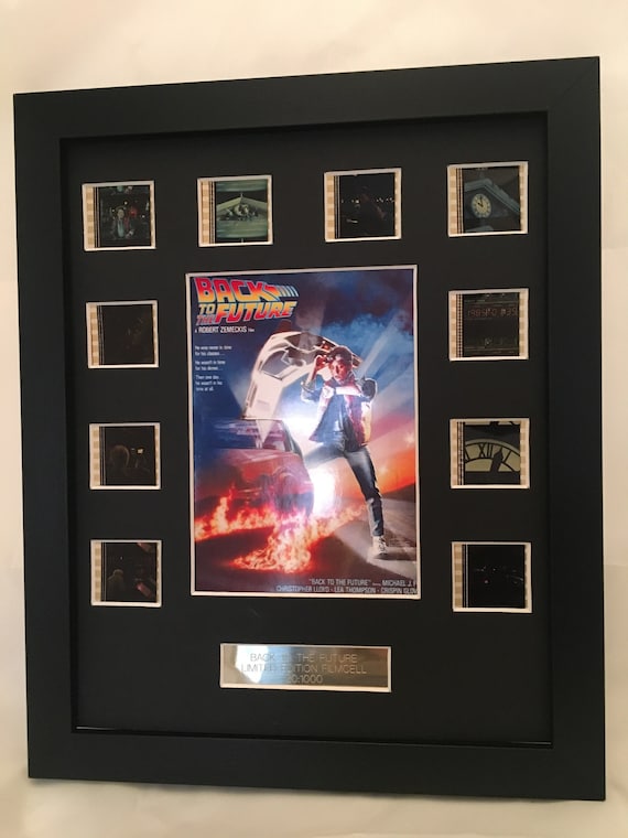 バック・トゥ・ザ・フューチャー、額入りフィルムセル、ミニポスター