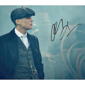 Cillian Murphy Thomas Tom Shelby Peaker Blinders signierte Unterschrift