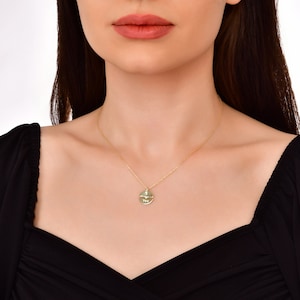 Diamond I Love You Silver Necklace, Diamond I Love You Pendant, 0.01 Carat Diamond I Love You Necklace, 925K Silver Gold Plated Diamond