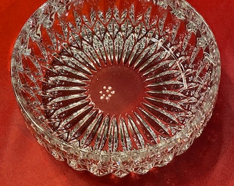 Vintage GORHAM Althea Crystal Bowl
