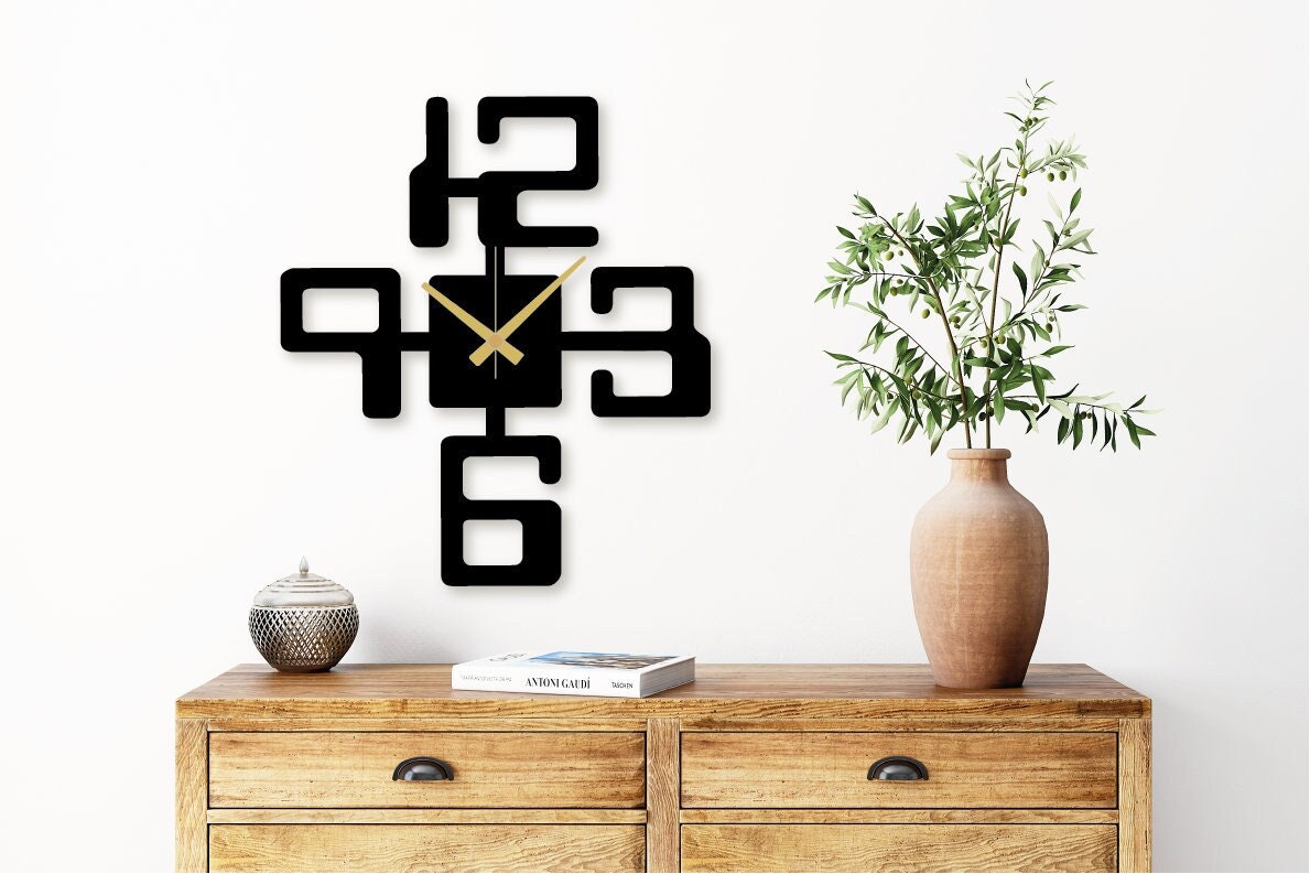 Modern Wall Clock,unique Metal Wall Clock,large Metal Wall Clock