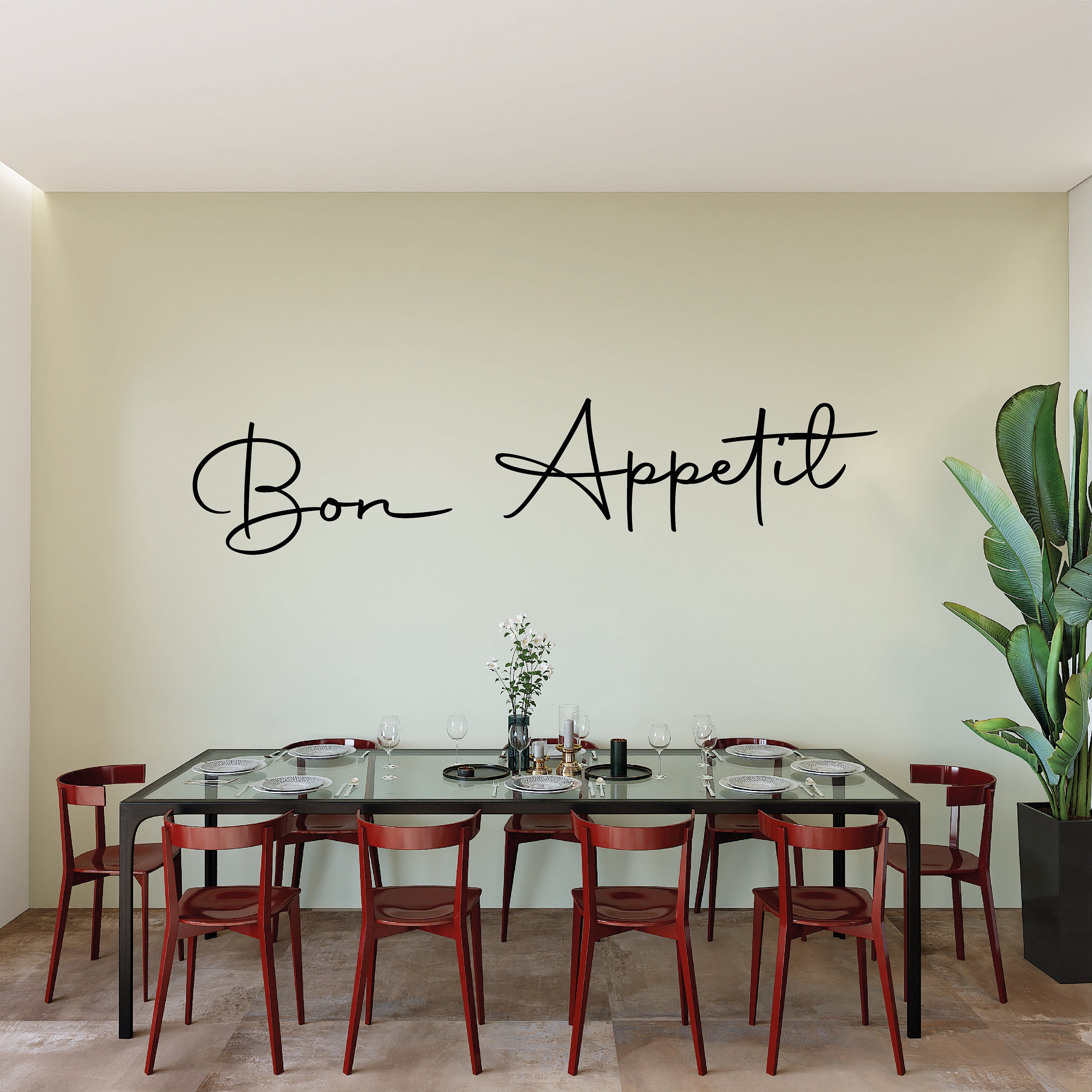 Bon Appetit Wall Decor,metal Wall Sign, Kitchen Metal Wall Art