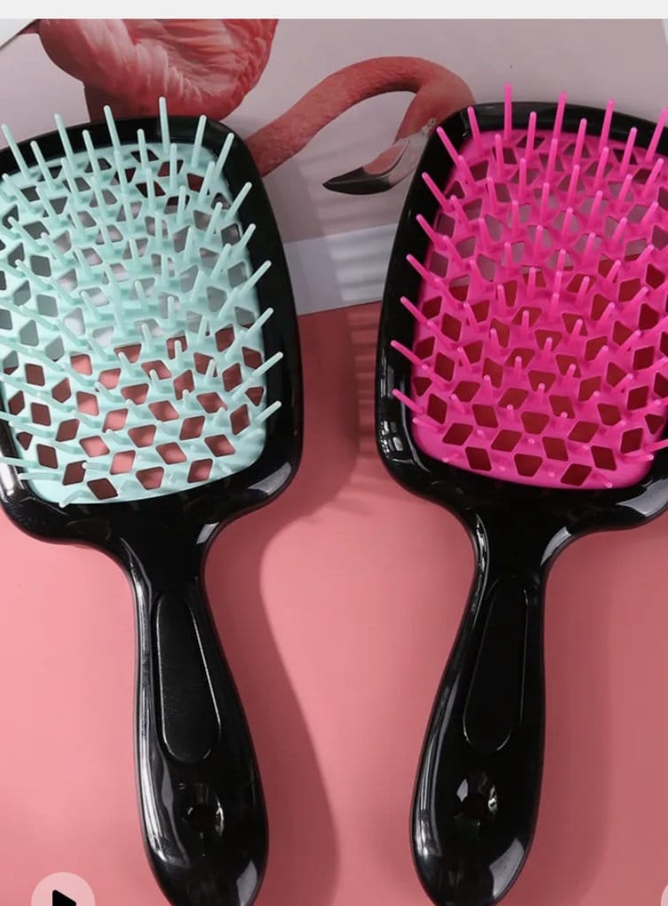 Viral Tiktok Hair Brush Same Quality Hollow Detangle Wet or Dry Hair