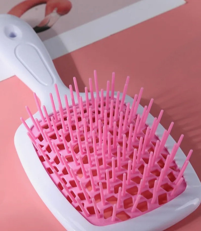 Viral Tiktok Hair Brush Same Quality Hollow Detangle Wet or Dry Hair