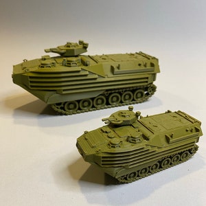 USMC AAV P7- United States Marine Corp Amphibious Assault Vehicle - 1/54 & 1/41 scale Track - Model Vehicle Toy