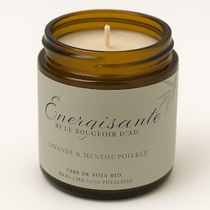 Aromatherapy Candle - Wellness Candle with Essential Oils - Soy Wax - Relaxing, Purifying, Aphrodisiac, Respiratory, Meditative