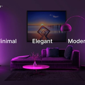 Nowoczesna lampa podłogowa RGB LED lampa narożna lampa Ambient