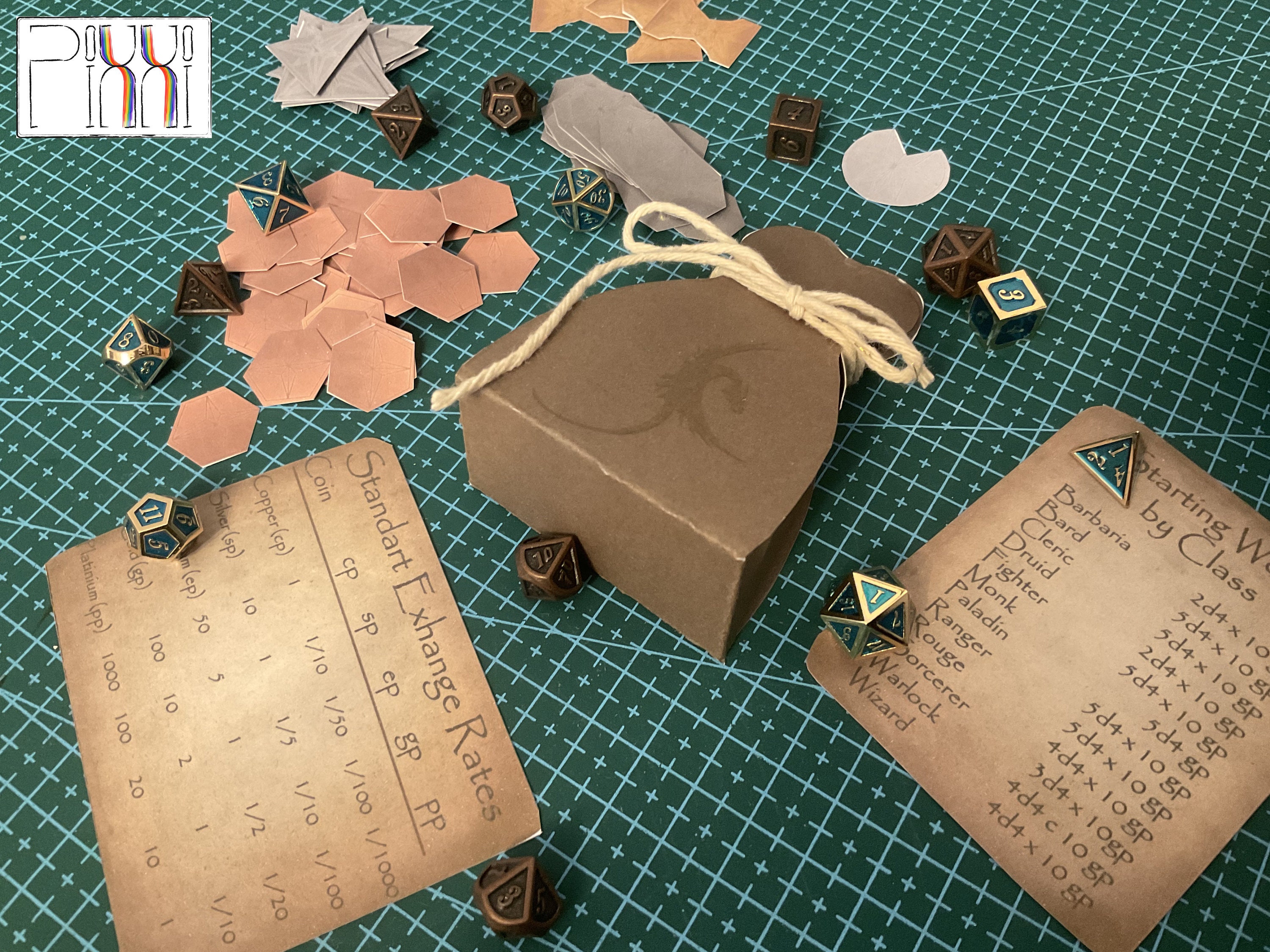 Printable Coin Set | PDF Download | 5e | Dungeons and Dragons, D&amp;D ...
