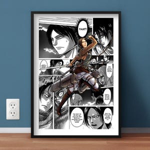 Attack on Titan Premium Anime Poster | Manga Poster | Anime Gifts, Anime Wall Art for Kids Room, Decor Wall Collage, Gifts, Anime Poster