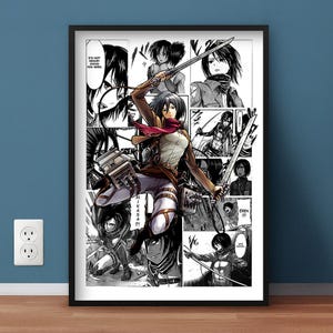 Attack on Titan Premium Anime Poster | Manga Poster | Anime Gifts, Anime Wall Art for Kids Room, Decor Wall Collage, Gifts, Anime Poster