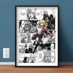 Attack on Titan Premium Anime Poster | Manga Poster | Anime Gifts, Anime Wall Art for Kids Room, Decor Wall Collage, Gifts, Anime Poster