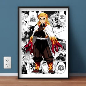 Demon Slayer: Kimetsu no Yaiba Premium Anime Poster | Anime Gifts, Anime Wall Art for Room, Decor Wall Collage, Gifts Anime Poster Print