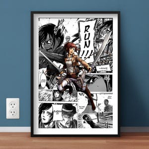 Attack on Titan Premium Anime Poster | Manga Poster | Anime Gifts, Anime Wall Art for Kids Room, Decor Wall Collage, Gifts, Anime Poster