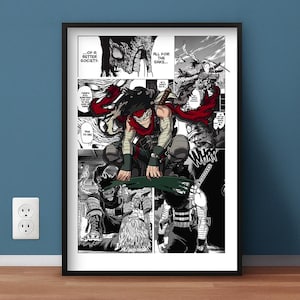 My Hero Academia Poster| My Hero Academia | Manga Poster | Anime Gifts, Anime Wall Art for Kids Room, Decor Wall Collage, Gifts