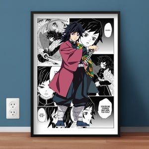 Demon Slayer: Kimetsu no Yaiba Premium Anime Poster | Anime Gifts, Anime Wall Art for Room, Decor Wall Collage, Gifts Anime Poster Print