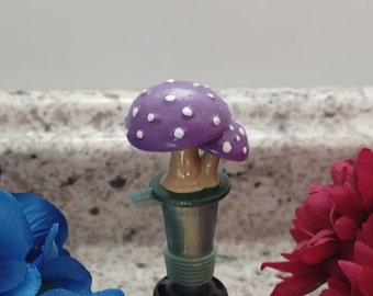 Enchanting Mushroom Wine Stopper