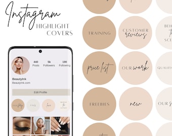 Omslagen voor Instagram-hoogtepunten