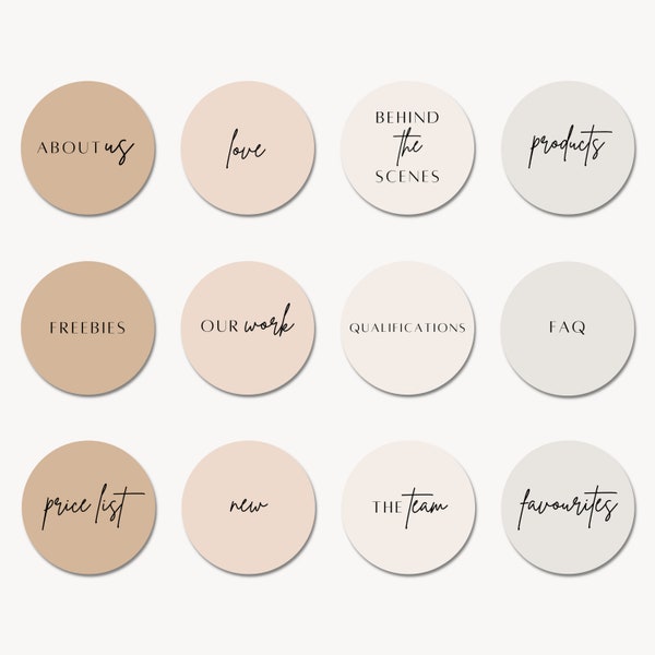 Instagram Highlight Covers - Etsy