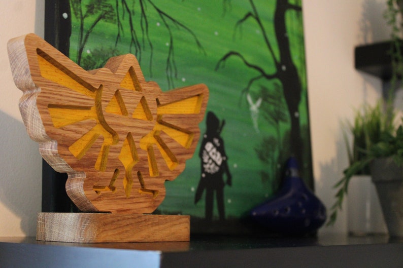 Legend of Zelda Shield Hyrule Crest Triforce Etsy