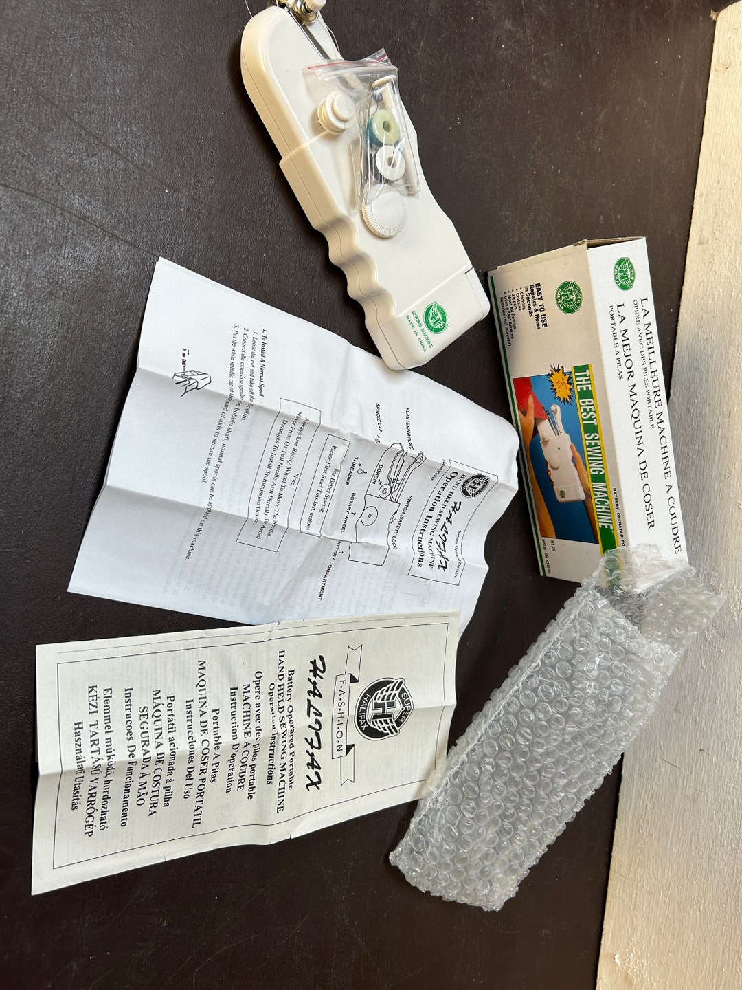 Vintage Super Halifax Battery Operated Portable Sewing Machine Etsy