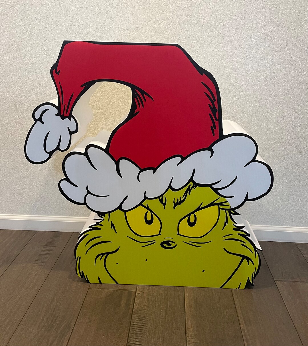 Custom Grinch Table Decor Limited Quantity Christmas Decor Etsy
