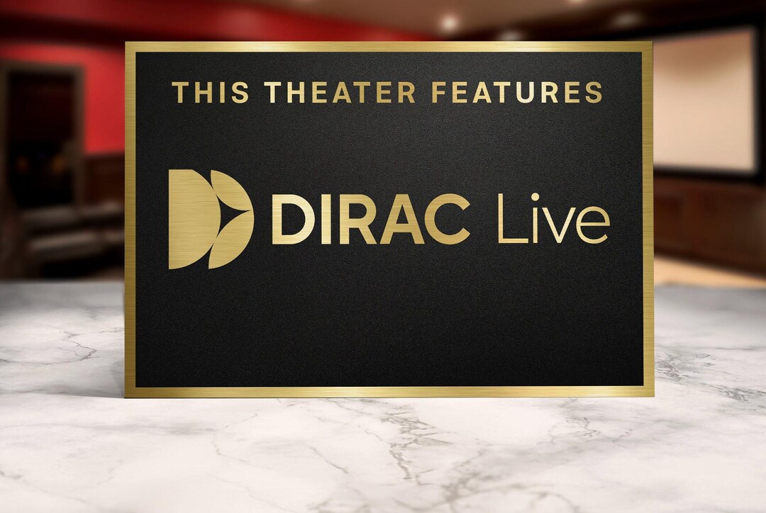 Dirac Live Theater Sign | Cinema Sign | Theater Decor - Etsy