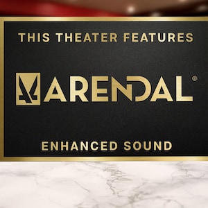 Arendal theater sign | cinema sign | theater decor image 1