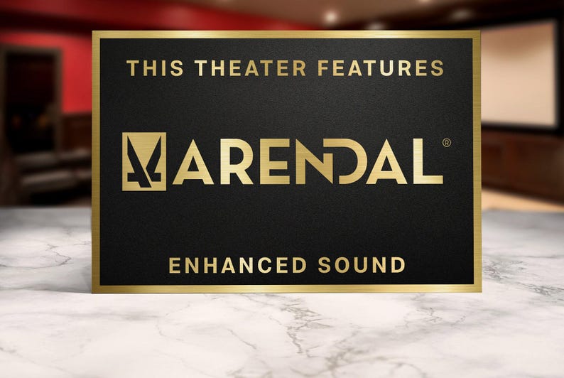 Arendal theater sign | cinema sign | theater decor image 1