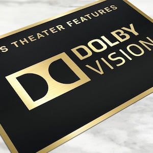 Dolby vision movie theater sign image 3