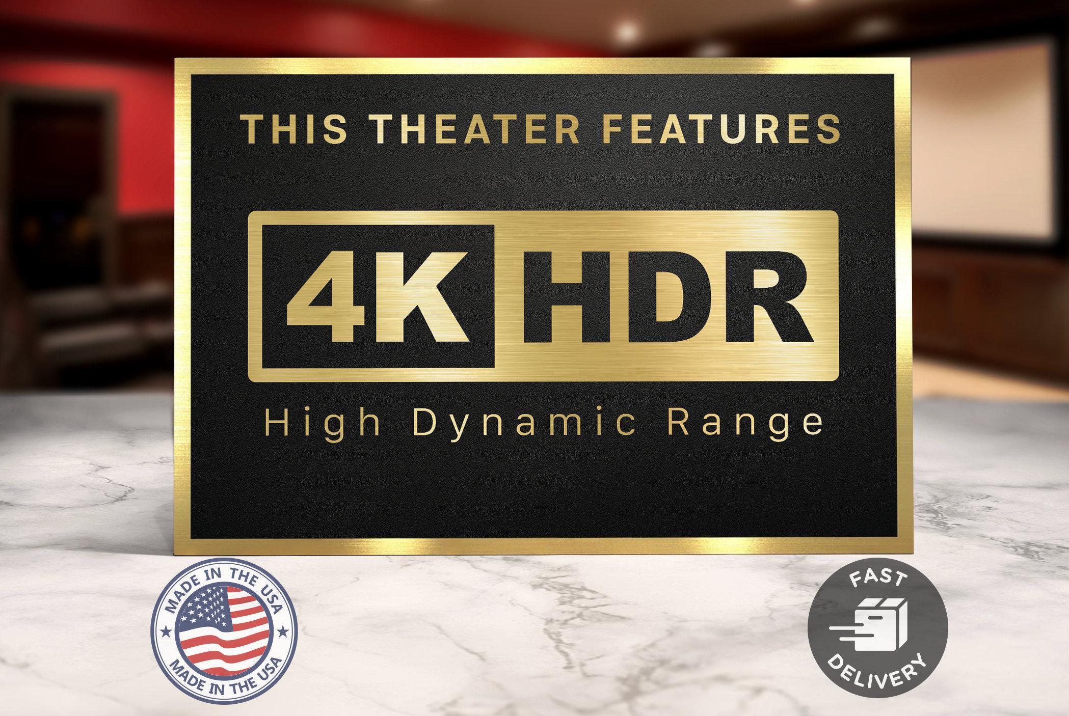 4k Hdr Home Movie Theater Sign - Etsy, image size:2098x1406