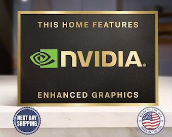 Nvidia home movie theater sign