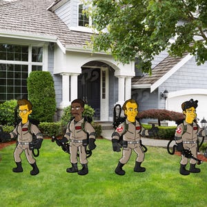Ghostbusters  cutouts | indoor/outdoor decorations | yard signs |
