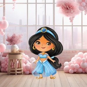 Disney baby princess cutouts | backdrop decor | table centerpieces | yard signs | birthday princess