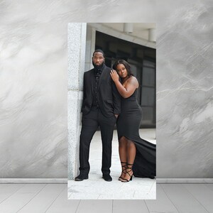 Wedding photo board | birthday backdrop | custom backdrop | photo props | printable back drop image 2