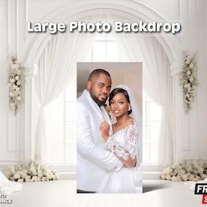 Wedding photo board | birthday backdrop | custom backdrop | photo props | printable back drop