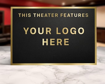 Custom home movie theater sign | cinema sign | theatre sign | klipsch sign | theater decor | movie room  decor | personalized sign