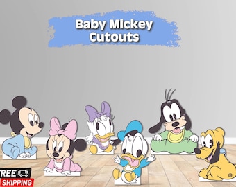 Mickey and friends cutouts |  party decor