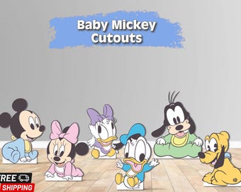 Mickey and friends cutouts |  party decor