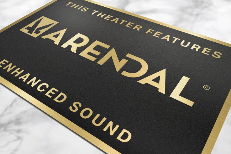Arendal theater sign | cinema sign | theater decor image 2
