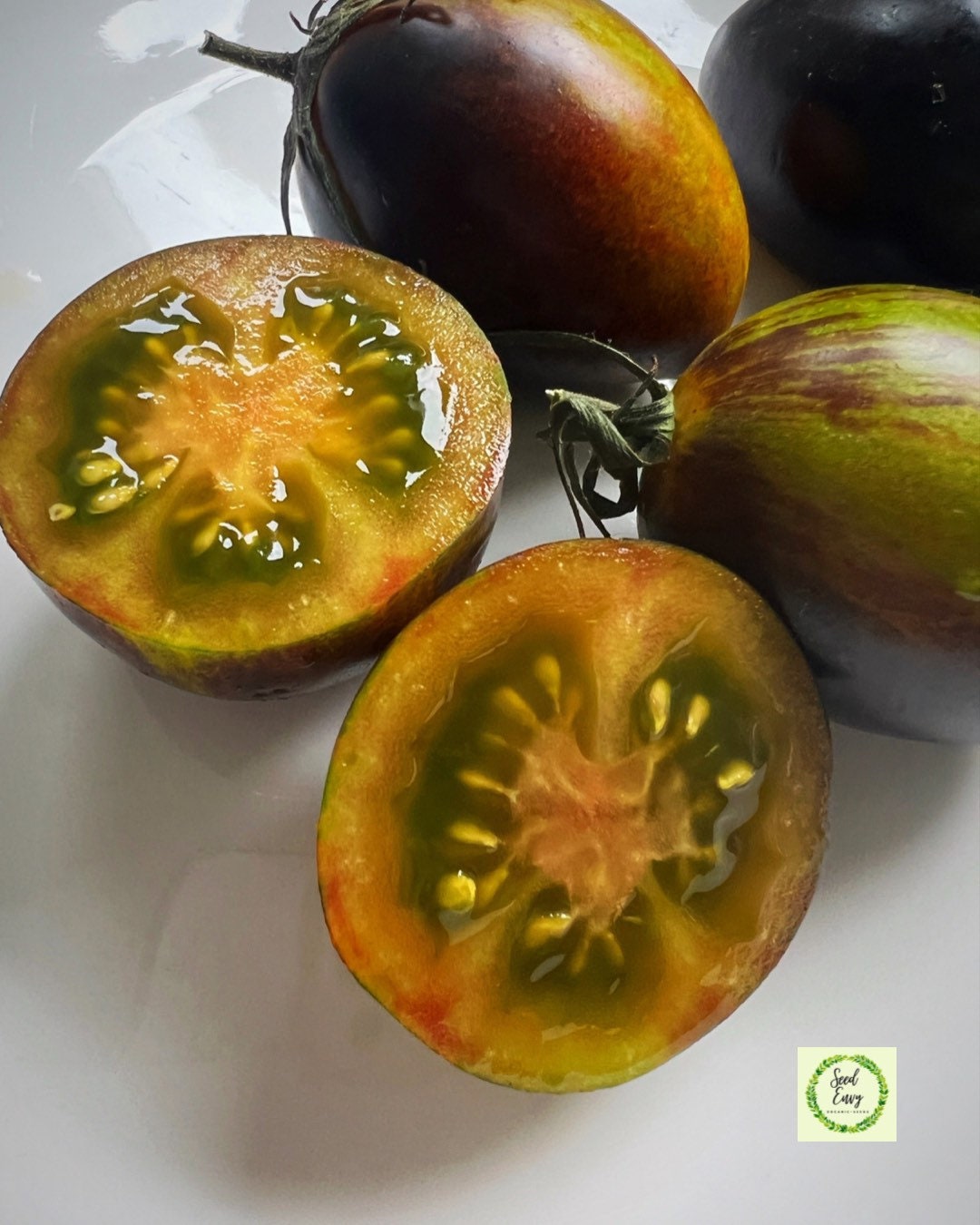BRAD'S ATOMIC GRAPE Heirloom Tomato Organic Seeds Etsy UK