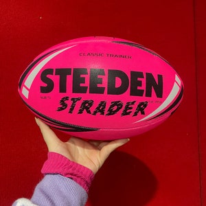 Personalised Pink Steeden Rugby League Balls (Size 5) image 8