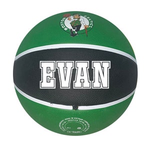 Pallone da basket ufficiale NBA Boston Celtics personalizzato (taglia 7)
